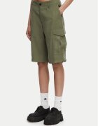 G-STAR Raw Шорти от плат Bermuda Cargo D29016-D522 Тъмнозелен Relaxed Fit