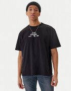 G-STAR Raw Тишърт Multi Technique D29296-E385 Черен Relaxed Fit