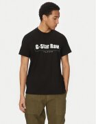 G-STAR Raw Тишърт Symbols D25970-C336 Черен Regular Fit