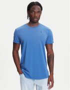 G-STAR Raw Тишърт Text Back D25971-2653 Син Relaxed Fit