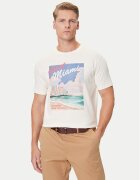 Gant Тишърт 2003341 Екрю Regular Fit