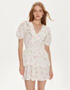 Gina Tricot Лятна рокля 22230 Екрю Regular Fit