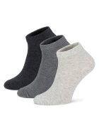 Gino Rossi Къси чорапи CEO_AS_GR_3MB_001S-AW26 (3-PACK) Сив