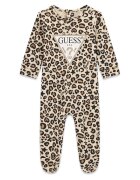 GUESS Бебешки гащеризон със стъпала S6BG01 K5994 Regular Fit