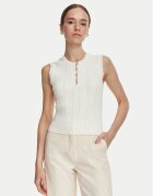 GUESS Блуза W6YR24 Z0970 Бял Regular Fit