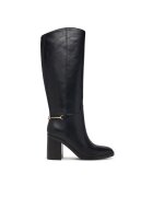 GUESS Ботуши FLFGRI LEA11 Черен