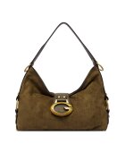 GUESS Дамска чанта Camden HWSG93 08180 Тъмнозелен
