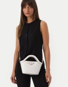 GUESS Дамска чанта Lindsey Mini HWSG97 49750 Кремав