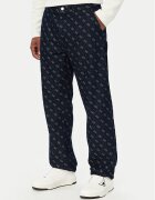 GUESS Дънки Damon M6YAV7 D1290 Тъмносин Relaxed Fit