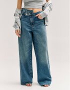 GUESS Дънки W6YAJP D1358 Син Wide Leg