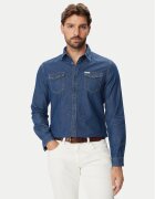 GUESS дънкова риза M6BH02 D2069 Regular Fit