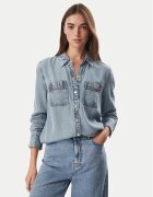 GUESS дънкова риза W6YH19 D1353 Regular Fit