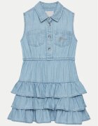 GUESS Дънкова рокля K5RK19 D3X30 Regular Fit