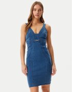 GUESS Дънкова рокля W5GK75 D5LK0 Regular Fit