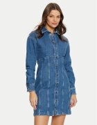 GUESS Дънкова рокля W5RK99 D4H71 Regular Fit