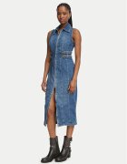 GUESS Дънкова рокля W6BK33 D2104 Slim Fit