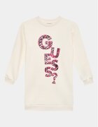 GUESS Ежедневна рокля J3BK01 KAZQ2 Екрю Regular Fit