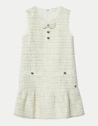 GUESS Ежедневна рокля J5RK05 WGXO0 Екрю Regular Fit