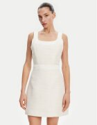GUESS Ежедневна рокля W5GK77 WH610 Екрю Slim Fit