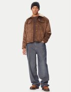 GUESS JEANS Изкуствен кожух M6BL75 K7182 Кафяв Regular Fit