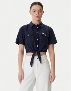 GUESS JEANS Риза W6GHA3 WO331 Regular Fit