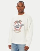 GUESS JEANS Суитшърт 183464 Бял Classic Fit