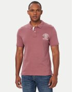 GUESS JEANS Тениска с яка и копчета M6YP05 K3978 Виолетов Regular Fit