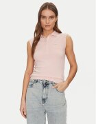 GUESS JEANS Тениска с яка и копчета W5GP24 KCYR1 Regular Fit