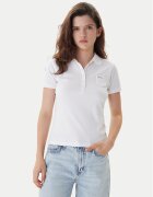GUESS JEANS Тениска с яка и копчета W5GP73 KCYR1 Regular Fit