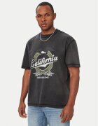 GUESS JEANS Тишърт M6YI14 K3945 Черен Regular Fit