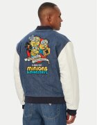 GUESS JEANS Яке бомбър 183630 Син Classic Fit
