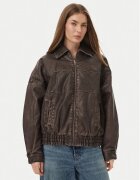 GUESS JEANS Яке от имитация на кожа W6BL85 K7322 Regular Fit