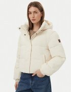 GUESS JEANS Зимно яке W6BL25 W3788 Кремав Regular Fit