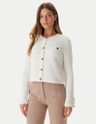 GUESS Кардиган W5BR0A Z4040 Екрю Slim Fit