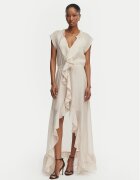 GUESS Коктейлна рокля W6GK87 W2111 Светлобежов Regular Fit