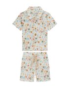 GUESS Комплект от риза и текстилни шорти I6GG09 WO730 Regular Fit
