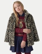 GUESS Кожено палто J6BL24 K6683 Regular Fit