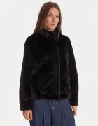 GUESS Кожено палто W5BL64 W3920 Екрю Regular Fit