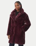 GUESS Кожено палто W6BL19 W3752 Regular Fit