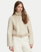 GUESS Кожено палто W6BL78 W4736 Regular Fit