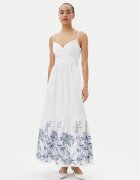 GUESS Лятна рокля W5GT26 WH580 Regular Fit