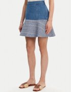 GUESS Мини пола W5GD87 WH610 Екрю Regular Fit