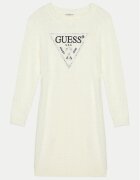 GUESS Плетена рокля J4BK11 Z3K20 Екрю Regular Fit