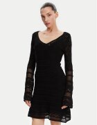 GUESS Плетена рокля W5GK48 Z3E22 Slim Fit