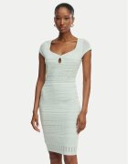 GUESS Плетена рокля W6GK21 Z0603 Светлозелен Regular Fit