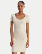 GUESS Плетена рокля W6RK92 Z3JD2 Светлосиньо Regular Fit