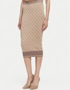 GUESS Пола тип молив W6YD19 Z0961 Slim Fit