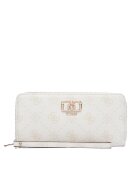 GUESS Портфейл Emelie Logo Slg SWGP99 28146 Кремав