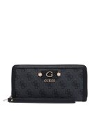 GUESS Портфейл Lindsey Slg SWSG97 49146 Тъмносив