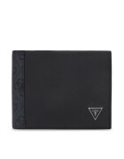 GUESS Портфейл SMBOMA LEA20 Черен